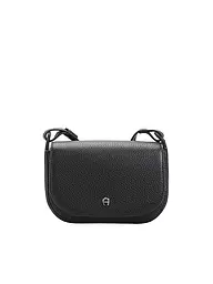 AIGNER | Bolso de cuero - Bolso bandolera PURA Small | Negro