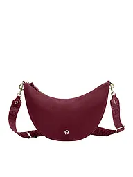 AIGNER | Bolso de cuero - Bolso bandolera ZITA Medium | Rojo oscuro