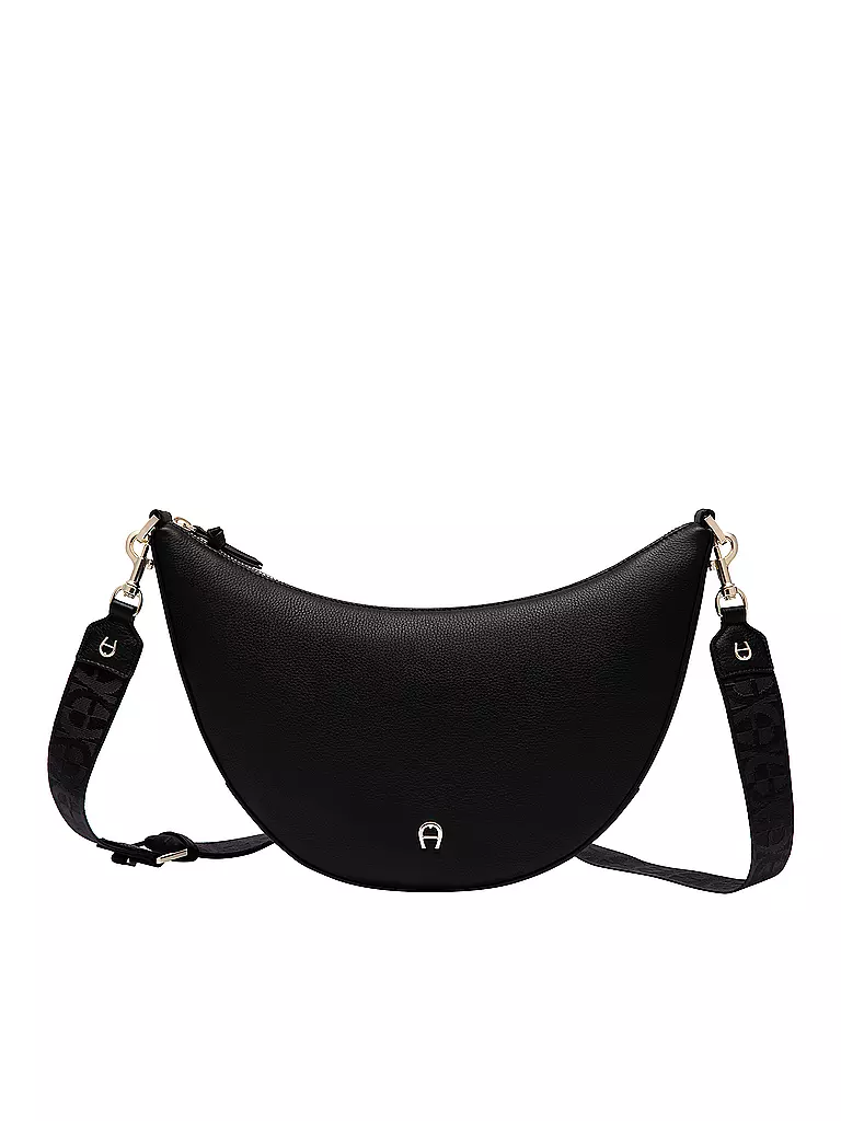 AIGNER | Bolso de cuero - Bolso bandolera ZITA Medium | Negro