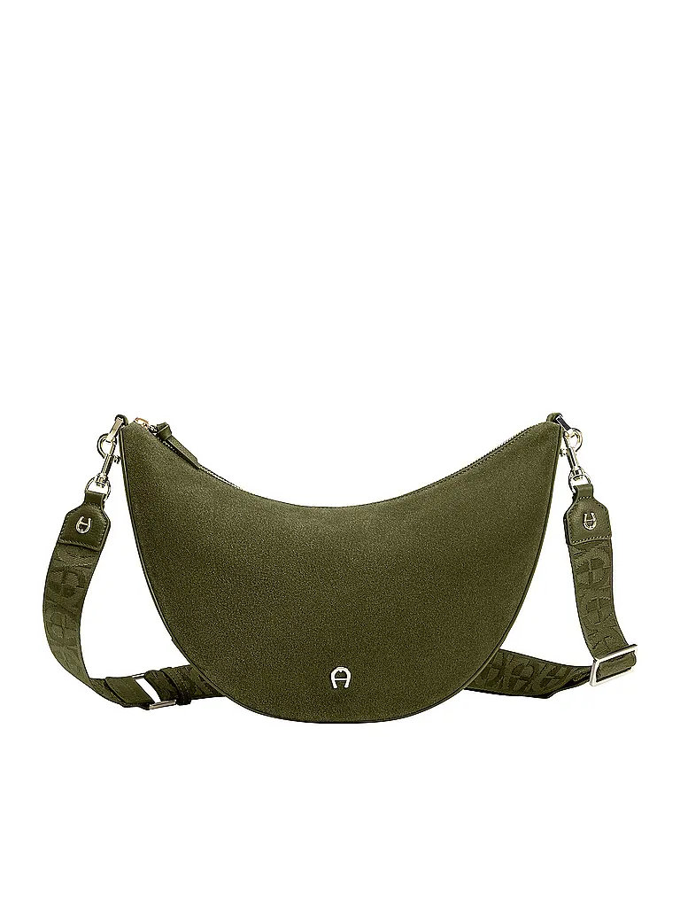 AIGNER | Bolso de cuero - Bolso bandolera ZITA Medium | Oliva