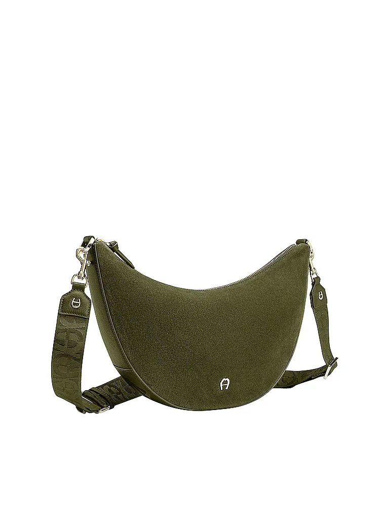 AIGNER | Bolso de cuero - Bolso bandolera ZITA Medium | Oliva