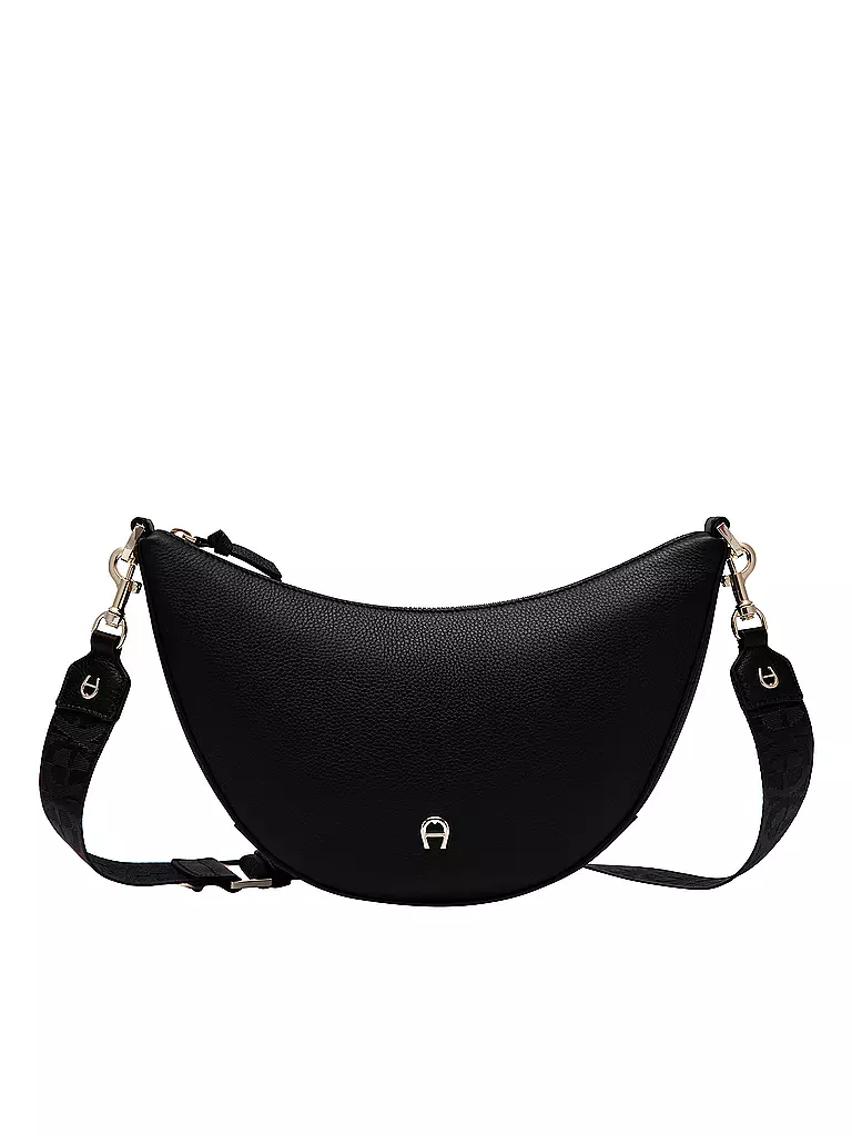 AIGNER | Bolso de cuero - Bolso bandolera ZITA | Negro