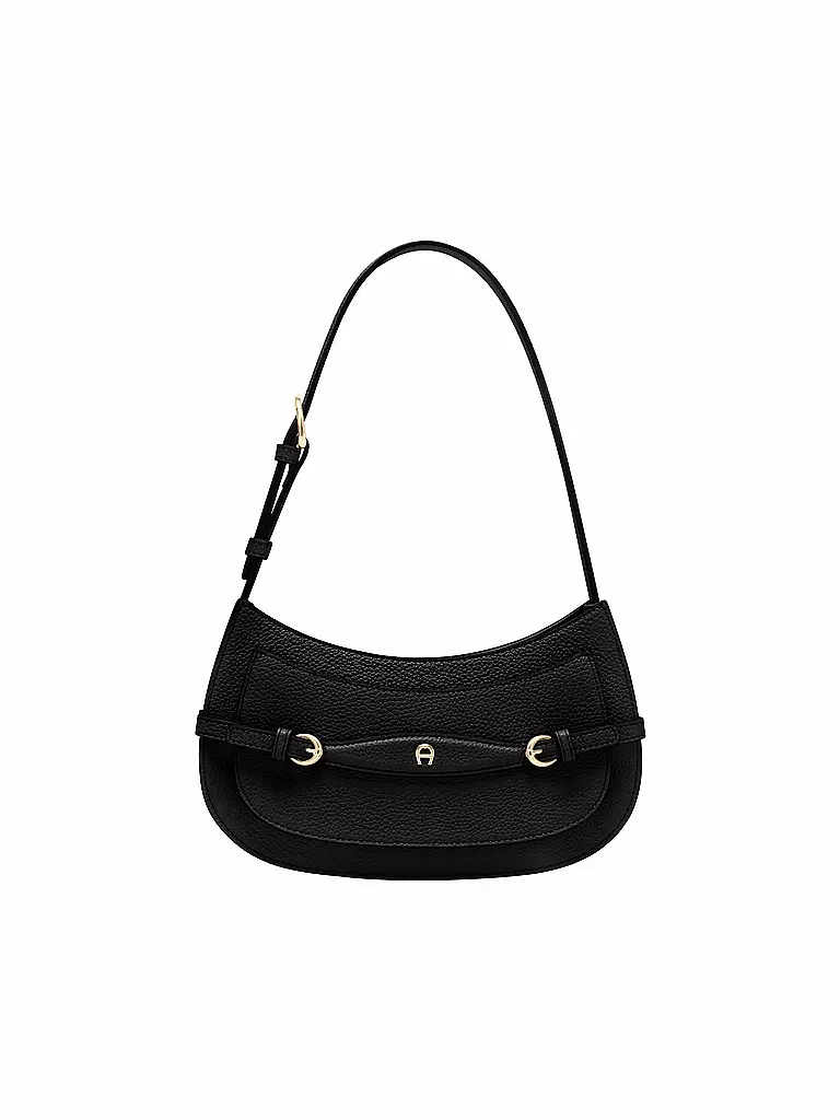 AIGNER | Bolso de cuero - Bolso de hombro CAVALLO XSmall | Negro