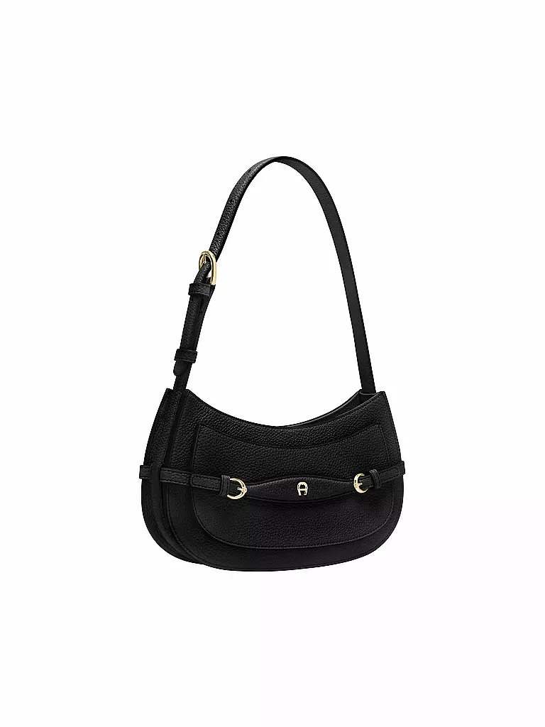 AIGNER | Bolso de cuero - Bolso de hombro CAVALLO XSmall | Negro