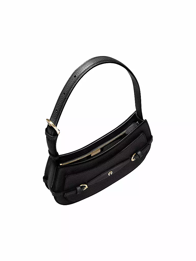 AIGNER | Bolso de cuero - Bolso de hombro CAVALLO XSmall | Negro