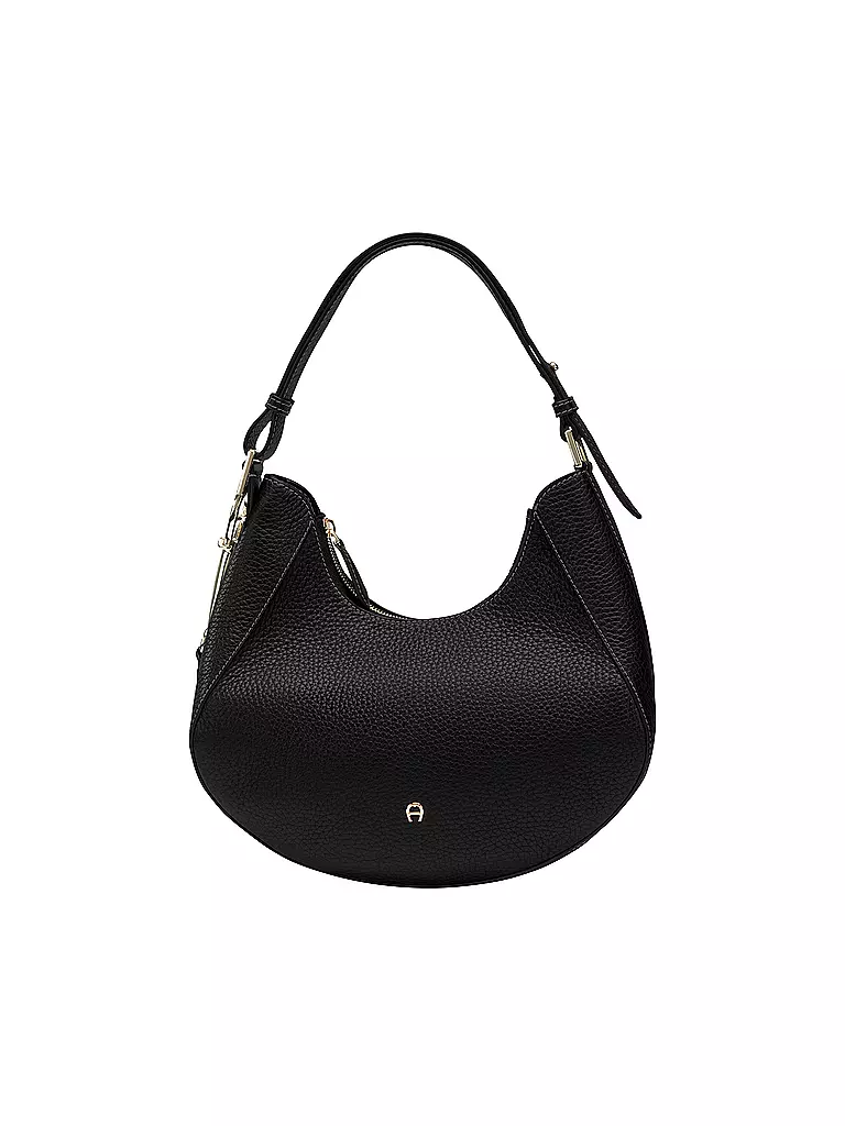 AIGNER | Bolso de cuero - Bolso de hombro JOAN Medium | Negro