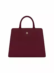 AIGNER | Bolso de cuero - Bolso de mano Cybill XSmall | Rojo oscuro