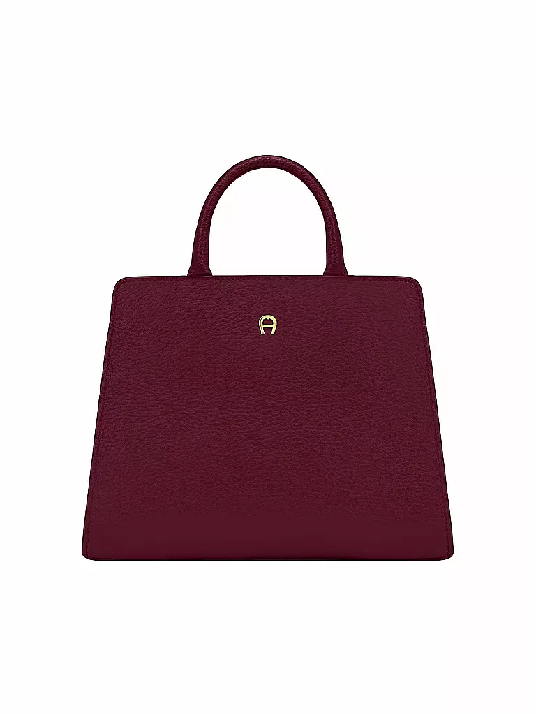 AIGNER | Bolso de cuero - Bolso de mano Cybill XSmall | Rojo oscuro