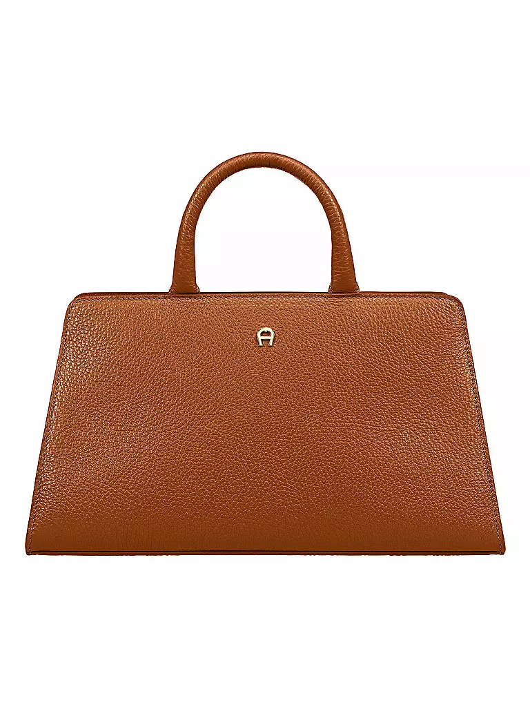 AIGNER | Bolso de cuero - Bolso de mano CYBILL | Marrón