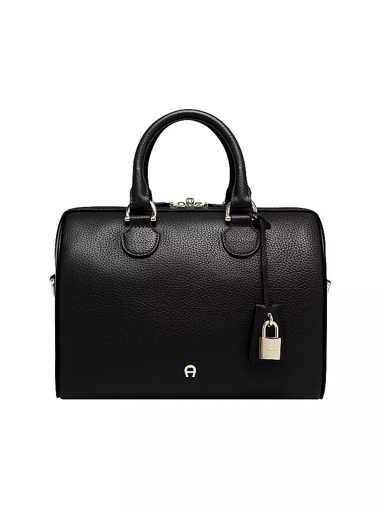 AIGNER | Bolso de cuero - Bolso de mano DELIA Small | Negro