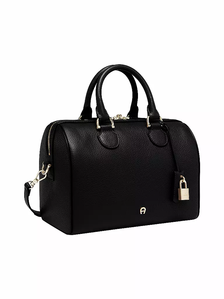 AIGNER | Bolso de cuero - Bolso de mano DELIA Small | Negro