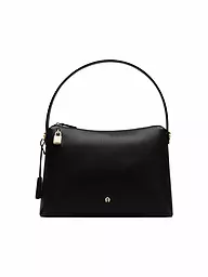 AIGNER | Bolso de cuero - Bolso Hobo DELIA Mediano | Negro