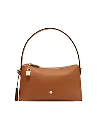 AIGNER | Bolso de cuero - Bolso Hobo DELIA Small | Marrón