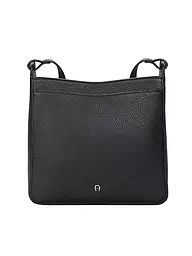 AIGNER | Bolso de cuero - Bolso Hobo PURA Medium | Negro