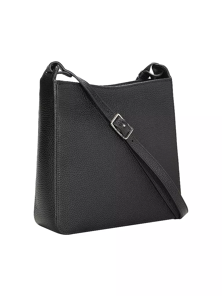 AIGNER | Bolso de cuero - Bolso Hobo PURA Medium | Negro