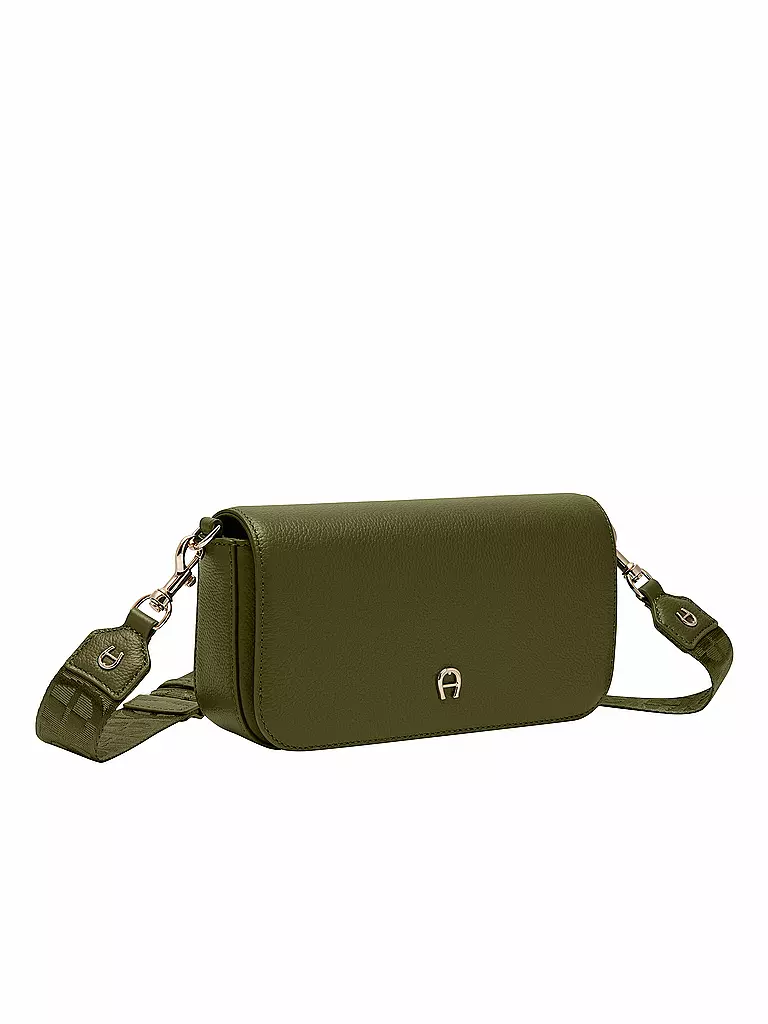 AIGNER | Bolso de cuero - Mini Bag ZITA Small | Oliva