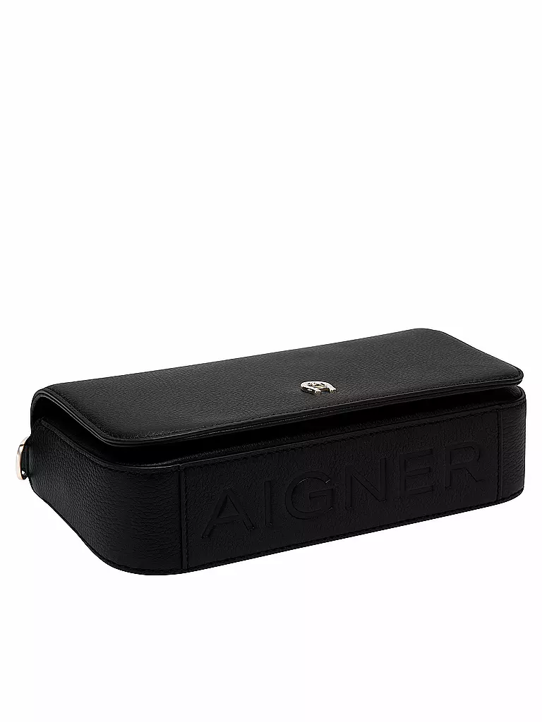 AIGNER | Bolso de cuero - Mini Bag ZITA Small | Negro