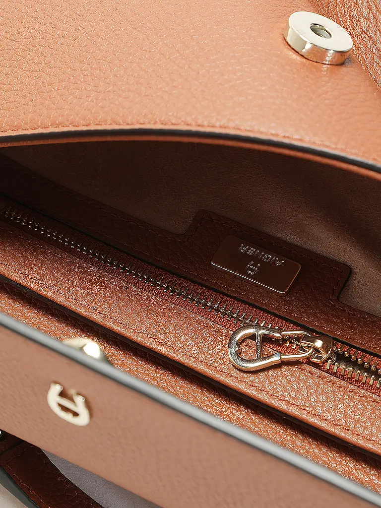 AIGNER | Bolso de cuero - Mini Bolso DELIA Small | Marrón