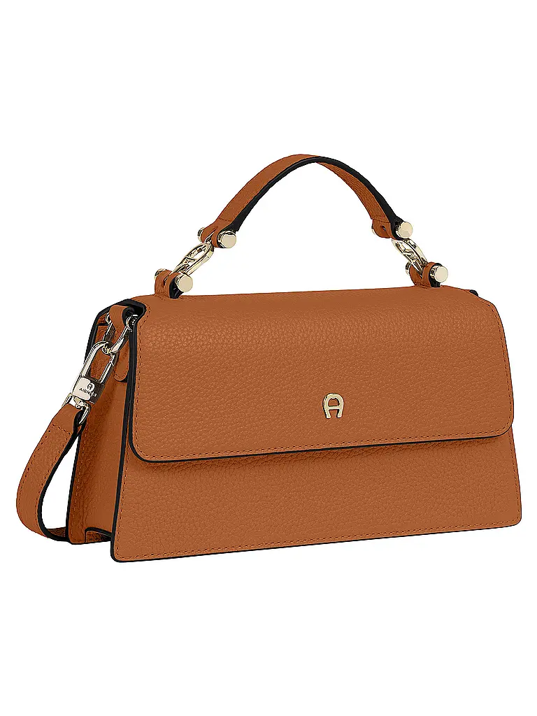 AIGNER | Bolso de cuero - Mini Bolso DELIA Small | Marrón
