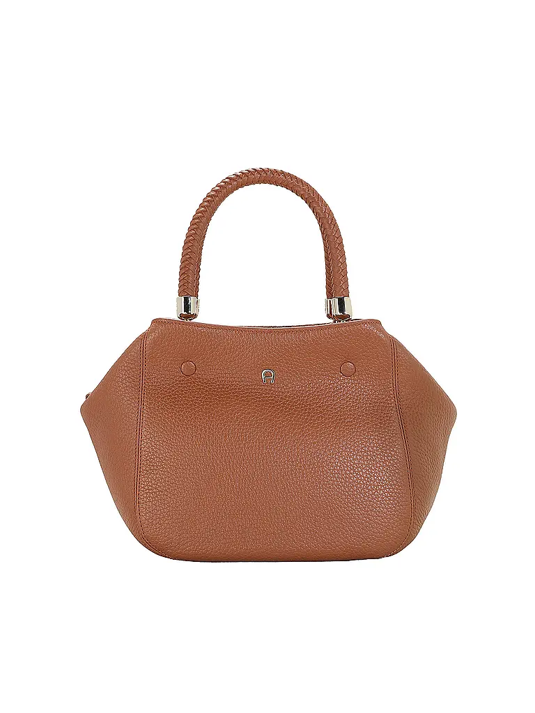 AIGNER | Ledertasche  - Shopper CARRE SOFT Medium | Marrón
