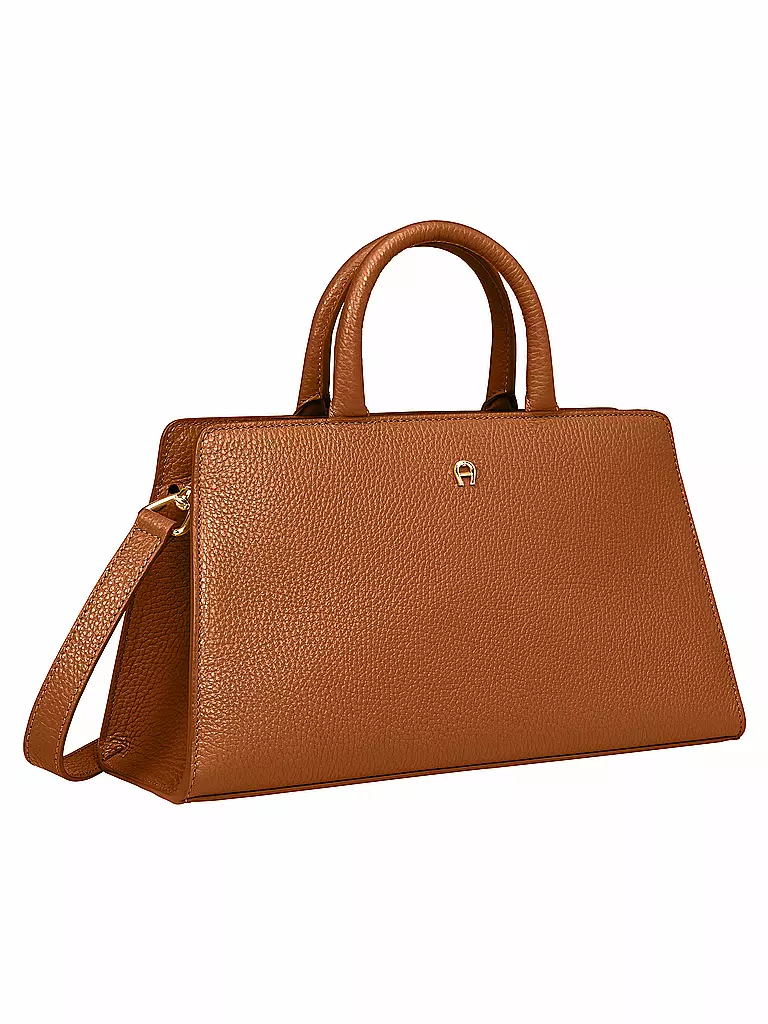 AIGNER | Ledertasche - Henkeltasche CYBILL | Marrón