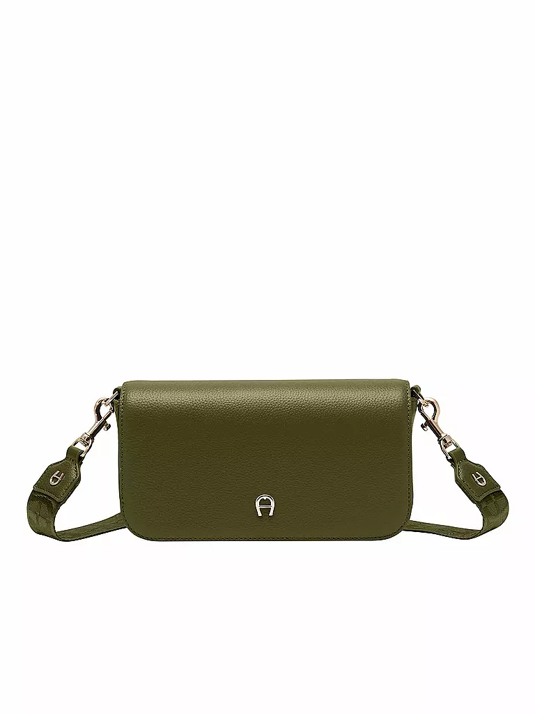AIGNER | Ledertasche - Mini Bag ZITA Small | Oliva