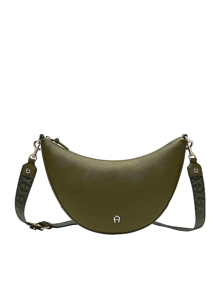 AIGNER | Ledertasche - Umhängetasche ZITA Medium | Oliva