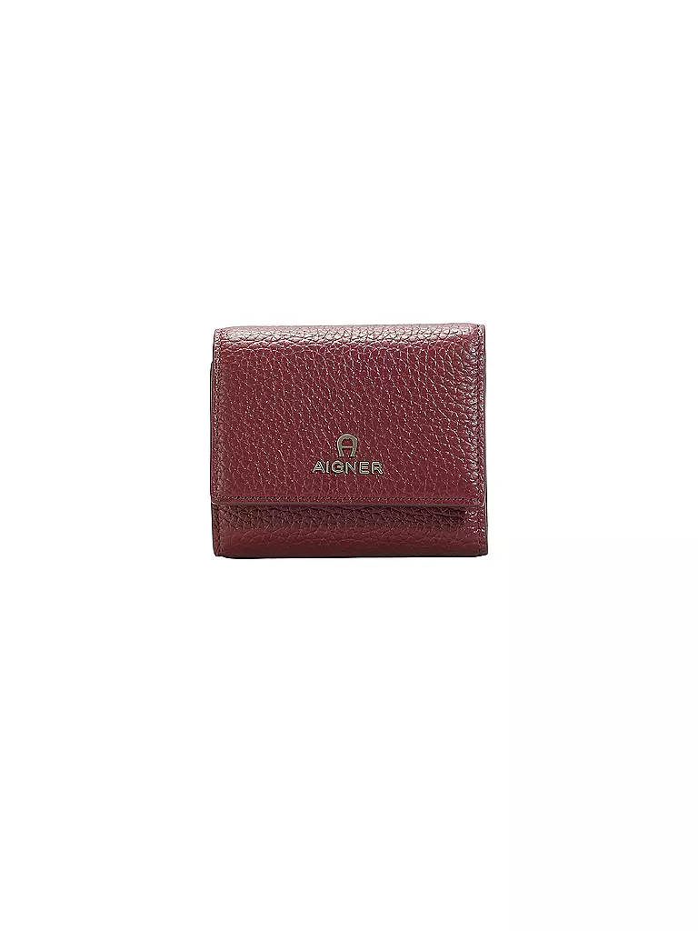AIGNER | Monedero IVY | Rojo oscuro