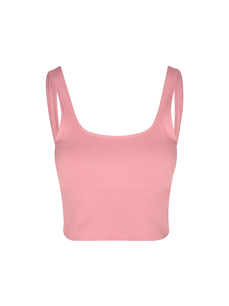 Top - Bralette Ajustado Corto rosa XL