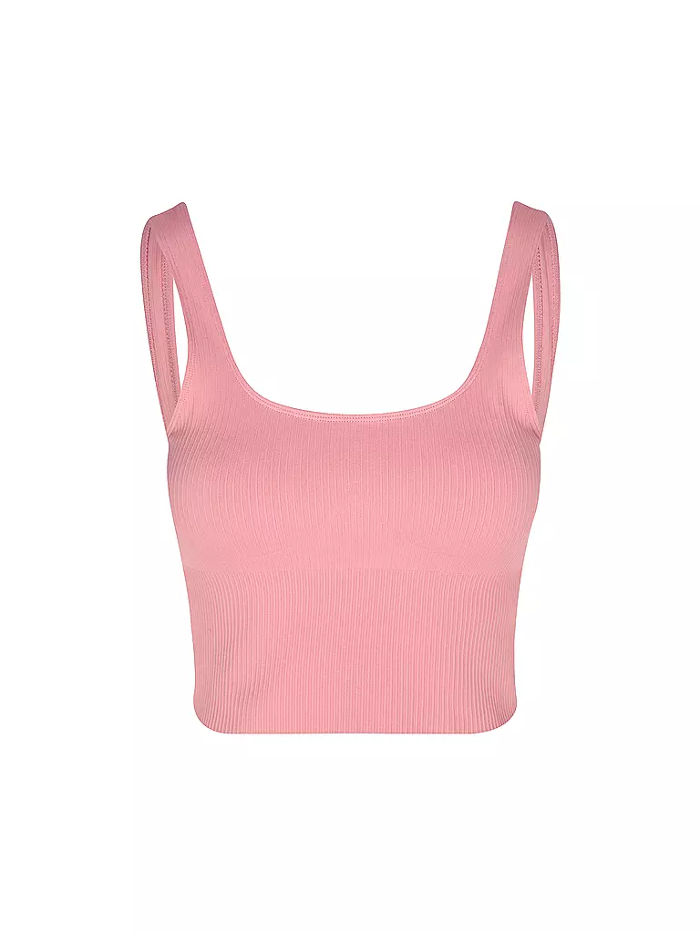 AIM'N | Top - Bralette Ajustado Corto | Rosa