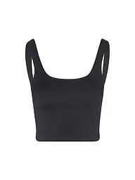 AIM'N | Top - Bralette Ajustado Corto | Negro
