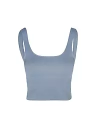 AIM'N | Top - Bralette Ajustado Corto | Azul oscuro