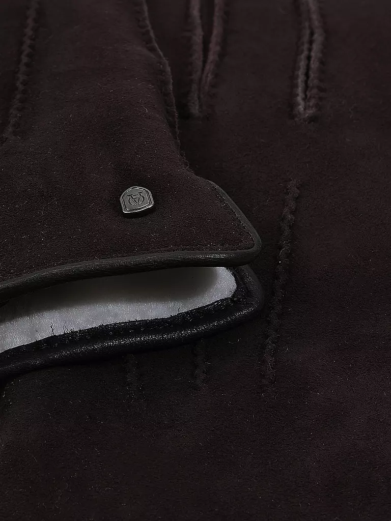AKAROA | Guantes de cuero BEN | Marrón