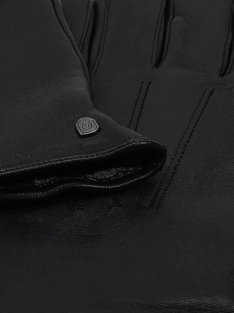 AKAROA | Guantes de cuero MAX | Negro