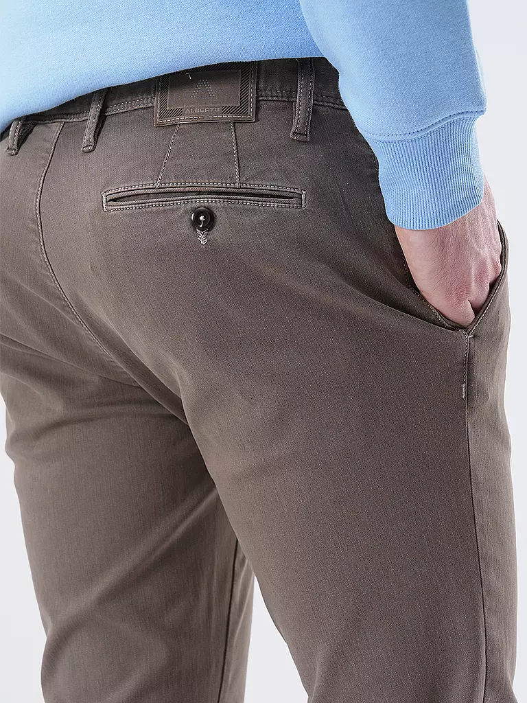 ALBERTO | Chino Slim Fit ROB LIGHT SUPERSTRETCH | Beige