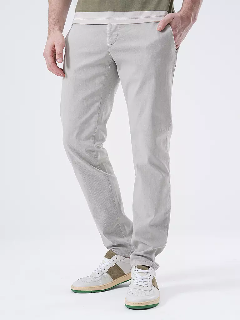 ALBERTO | Chino Slim Fit ROB LIGHT SUPERSTRETCH | Gris claro