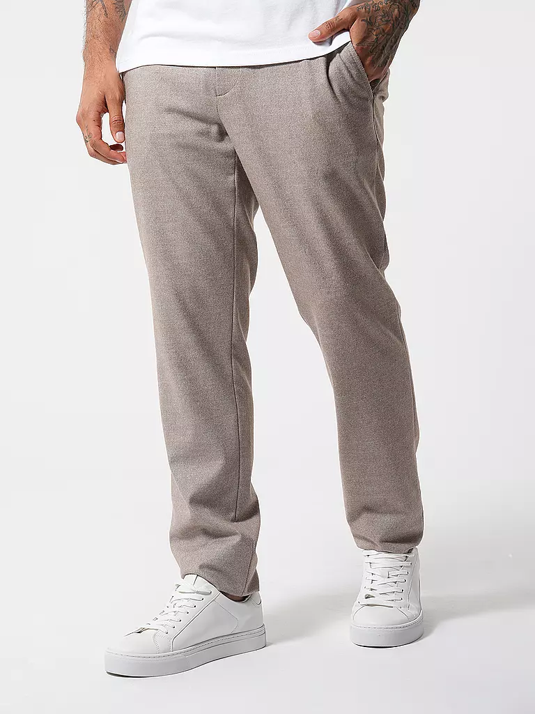 ALBERTO | Hose Slim Fit JUMP | Beige