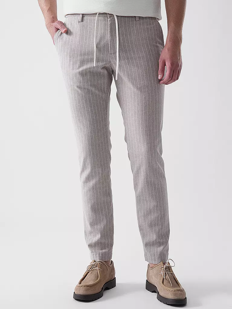 ALBERTO | Pantalón de lino JUMP | Beige