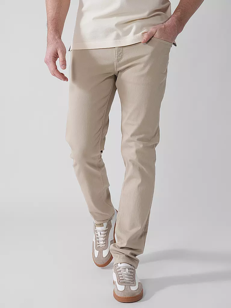 ALBERTO | Vaqueros Regular Fit PIPE | Beige