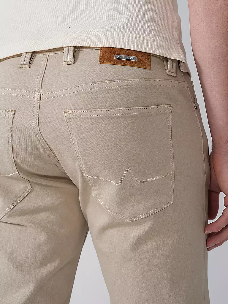 ALBERTO | Vaqueros Regular Fit PIPE | Beige