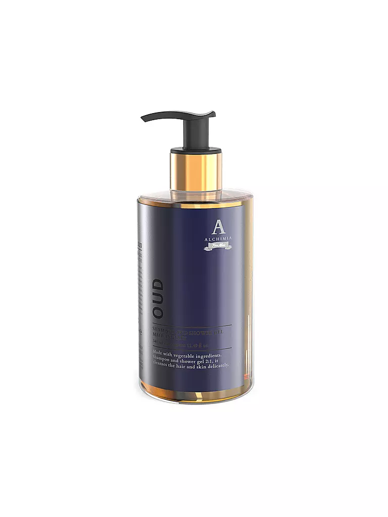 ALCHIMIA SOAP | Duschgel OUD 350ml | schwarz