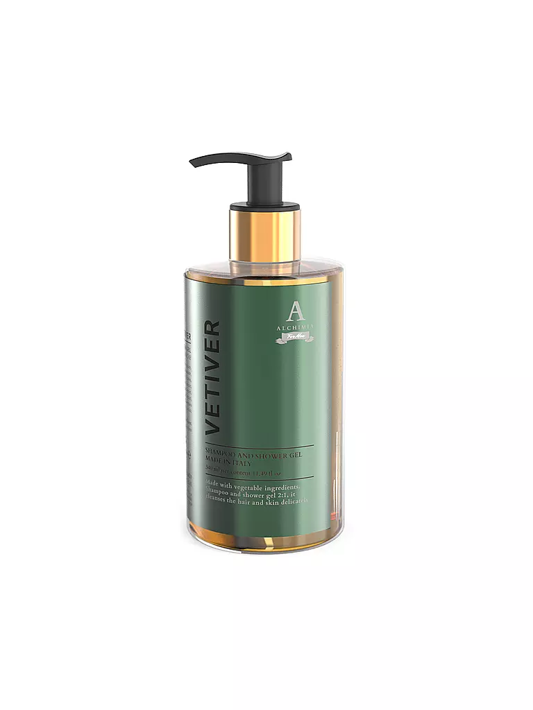 ALCHIMIA SOAP | Duschgel VETIVER 350ml | Gris