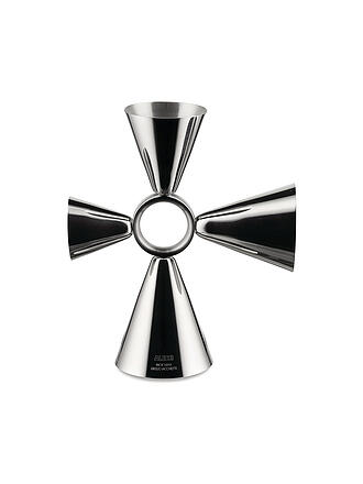 ALESSI | Vaso medidor de bar Quadri Combo Jigger de acero inoxidable