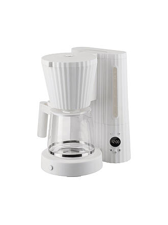 ALESSI | Cafetera de filtro Plisse 1,5l Blanco