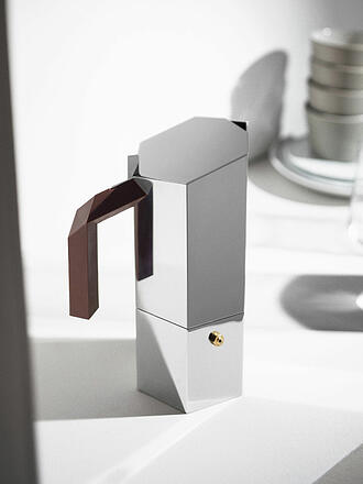 ALESSI | Cafetera espresso MENHIR 6 tazas acero inoxidable