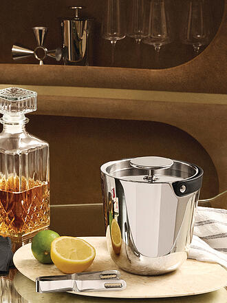 ALESSI | Cubeta de hielo 16cm Diseño Giulio Iacchetti Acero inoxidable