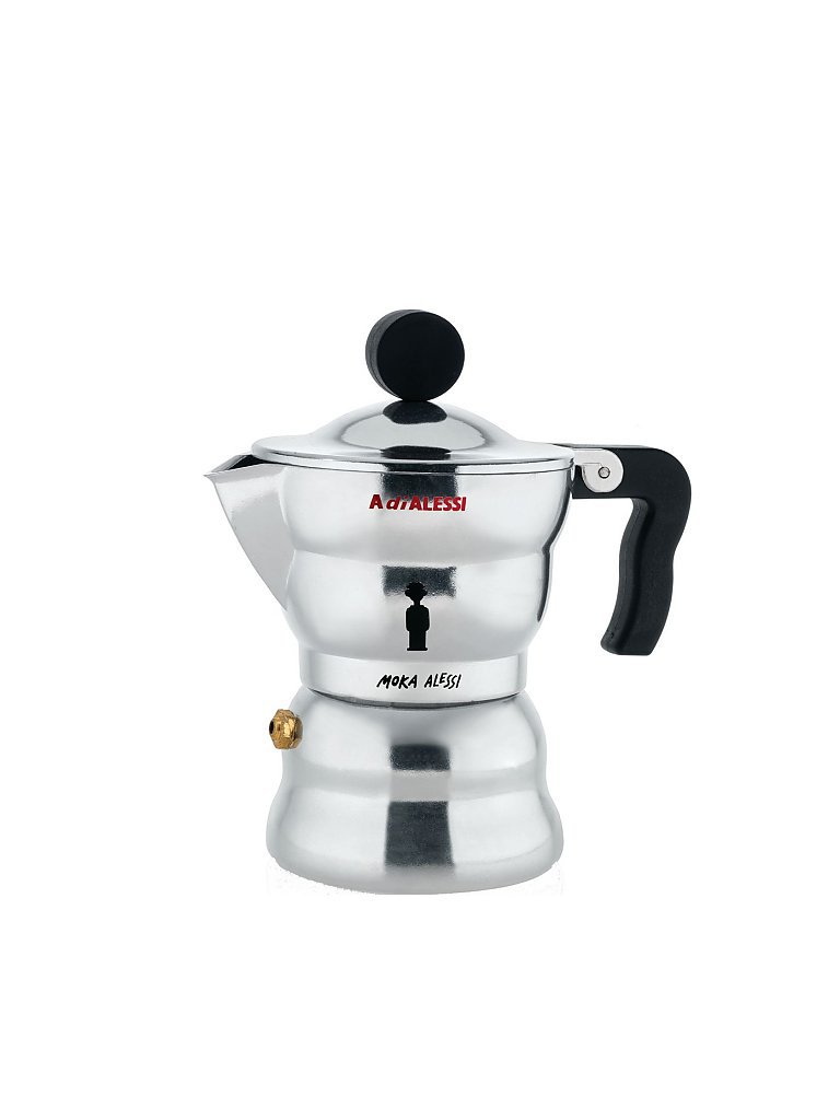 Cafetera exprés Moka- - Aluminio / 6 tazas plata
