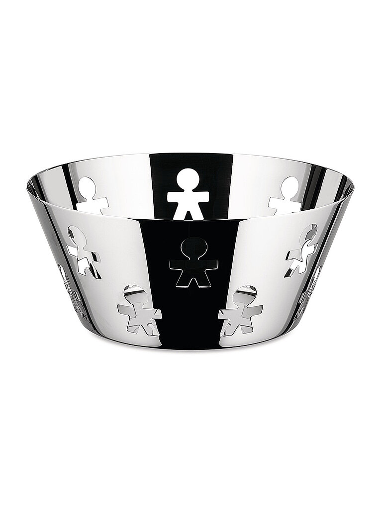 ALESSI Frutero GIRODONTO 20cm Acero inoxidable plata