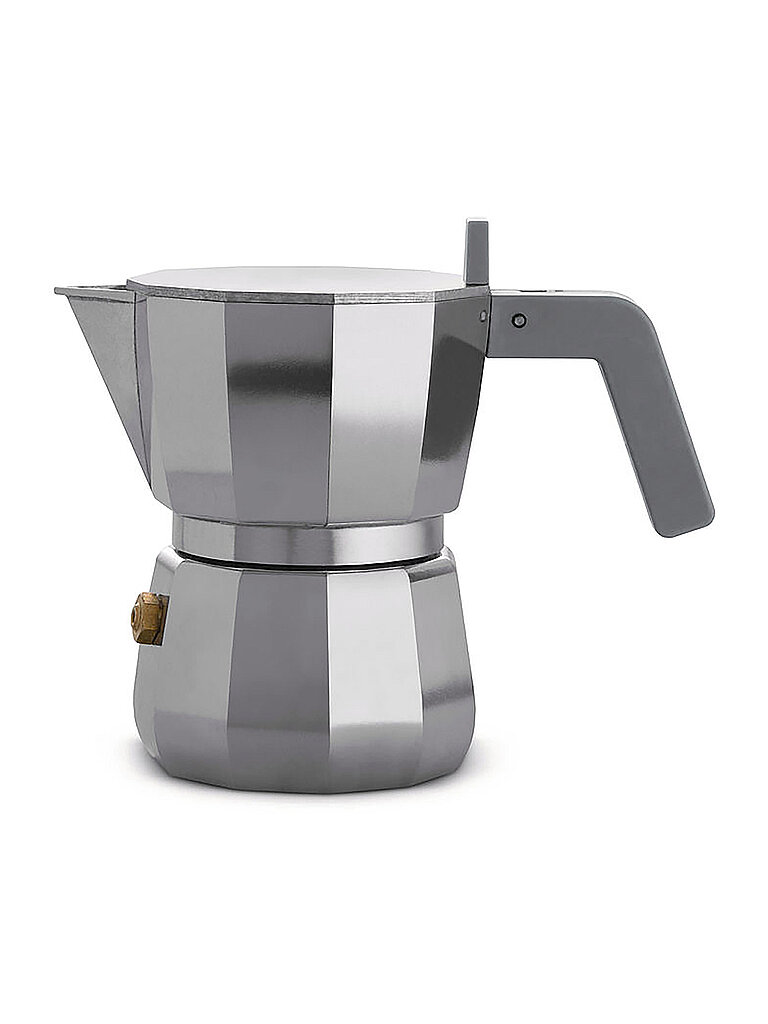 Cafetera exprés Moka 1 taza gris