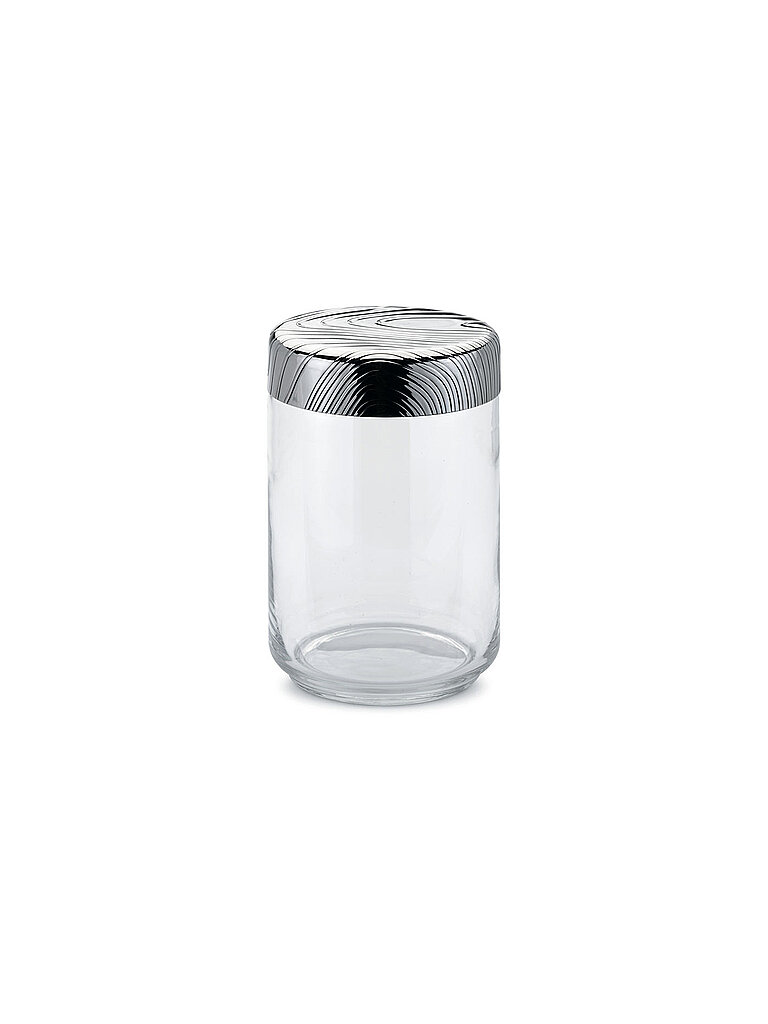 Vorratsdose Veneer 1l Glas/Edelstahl transparente